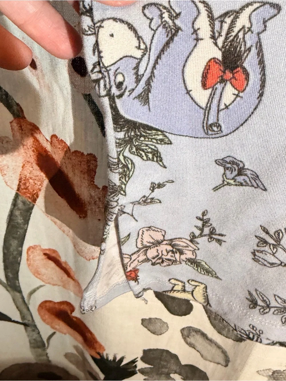 Disney Winnie the Pooh Floral PJ Dress – Size Medium - Picture 6 of 9
